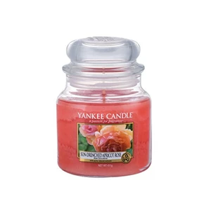 Yankee Candle Aromatická svíčka střední Sun-Drenched Apricot Rose 411 g