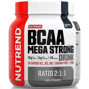 Nutrend BCAA Mega Strong Drink (2:1:1) 400 g variant: čierne ríbezle