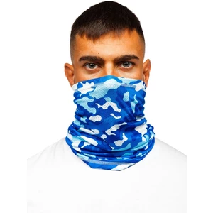 Modrý pánský maskáčový šátek Bolf YW0504M