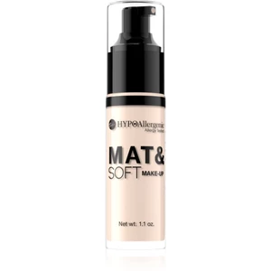 Bell Hypoallergenic Mat&Soft ľahký zmatňujúci make-up odtieň 00 30 ml