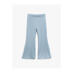 Koton Spanish Leg Trousers. The Waist is Elasticated.