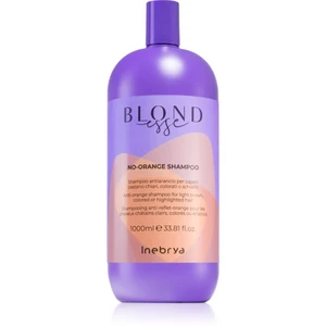 Inebrya BLONDesse No-Orange Shampoo vyživující šampon neutralizující mosazné podtóny 1000 ml