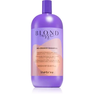 Inebrya BLONDesse No-Orange Shampoo vyživující šampon neutralizující mosazné podtóny 1000 ml