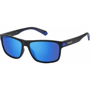 Polaroid PLD 2121/S 5X/0VK Matte Black/Blue Okulary sportowe