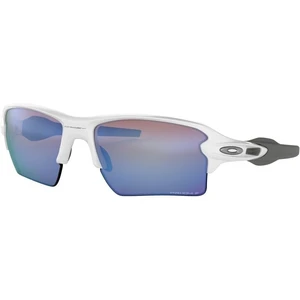 Oakley Flak 2.0 XL 91888259 Polished White/Prizm Deep H2O Polarized Kerékpáros szemüveg