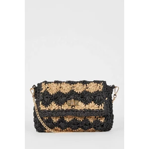 DEFACTO Wicker Cross Bag