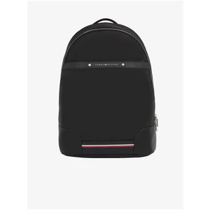 Černý pánský batoh Tommy Hilfiger Central Backpack - Pánské