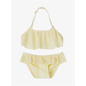 Light yellow girls two-piece swimwear name it Fini - unisex