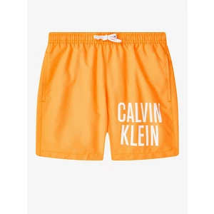 Oranžové klučičí plavky Calvin Klein - unisex