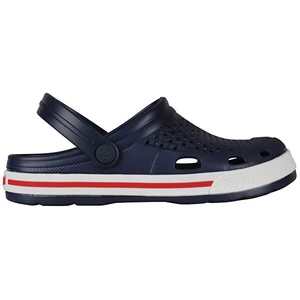 Coqui Dámske šľapky Lindo Navy/White 6413-100-2132 38