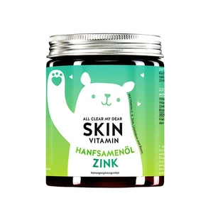 Bears With Benefits Vitamíny pro zdravou pleť All Clear My Dear Skin 60 ks