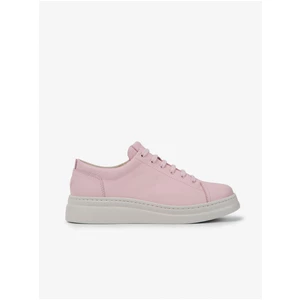 Pink Women's Leather Sneakers Camper - Women