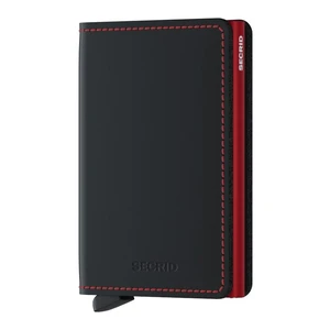 Secrid Slimwallet Matte Black&Red