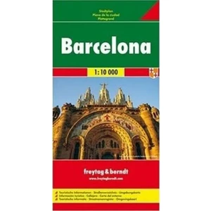 Plán města Barcelona 1:10 000