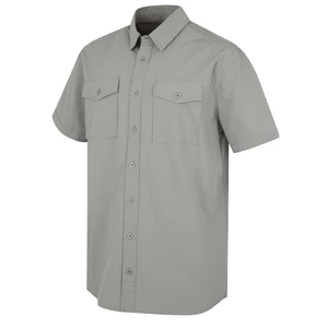 Men's short sleeve shirt HUSKY Grimy M light grey
