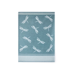Zwoltex Unisex's Dish Towel Ważki Turquoise/Pattern