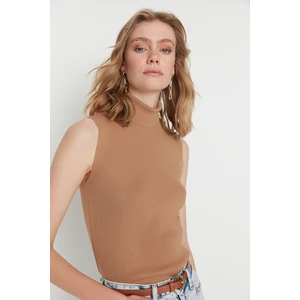 Trendyol Blouse - Brown - Regular fit