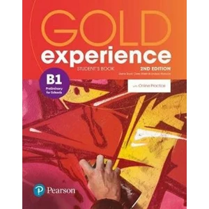 Gold Experience B1 Students´ Book with Online Practice Pack, 2nd Edition