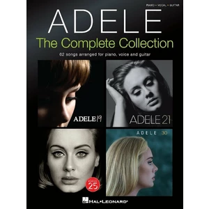 Adele The Complete Colection: Piano, Vocal and Guitar Partituri
