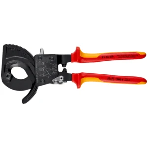 Knipex  95 36 250 štiepacie kliešte na káble s račňou Vhodné pre (odizolační technika) hliníkový a medený kábel, jedno-