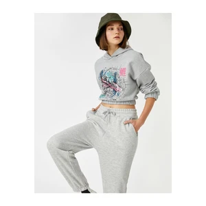 Koton Sweatshirt - Gray - Regular fit