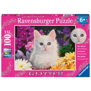 Ravensburger Puzzle trblietavé Mačka 100 dielikov