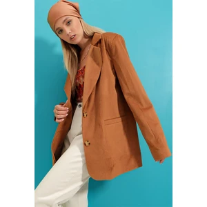 Trend Alaçatı Stili Trench Coat - Mehrfarbig - Double-breasted