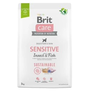 BRIT Care Sustainable Sensitive granule pre psov 1 ks, Hmotnosť balenia: 3 kg