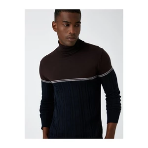 Koton Sweater - Burgundy - Fitted