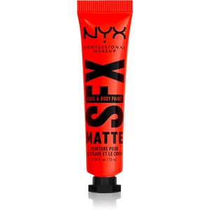 NYX Professional Makeup Limited Edition Halloween 2022 SFX Paints krémové stíny na obličej a tělo odstín 02 Fired Up 15 ml