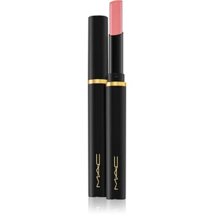 MAC Cosmetics Powder Kiss Velvet Blur Slim Stick matná hydratační rtěnka odstín Peppery Pink 2 g