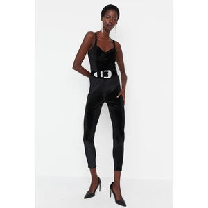 Trendyol Jumpsuit - Black - Fitted