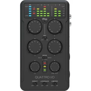 IK Multimedia iRig PRO Quattro I/O