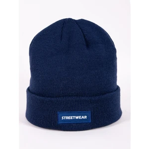Yoclub Man's Men's Winter Hat CZZ-0415F-AA20 Navy Blue