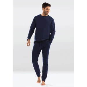 DKaren Man's Set Justin Navy Blue