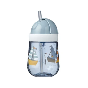 Little Dutch Straw Cup Sailors Bay hrnek s brčkem 9m+ 300 ml