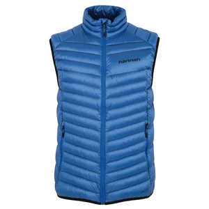 Men's insulation down vest Hannah ADARE princess blue stripe