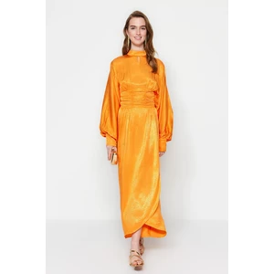 Trendyol Evening Dress - Orange - A-line