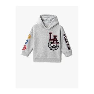 Koton Sweatshirt - Gray - Relaxed fit