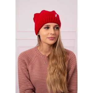 Women's beanie Kryspina K394 red