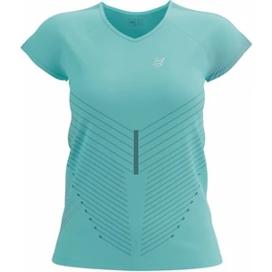 Compressport Performance SS Tshirt W Aqua/Hot Pink M S