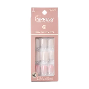 KISS Samolepící nehty imPRESS BBB Nails Effortless Finish 30 ks