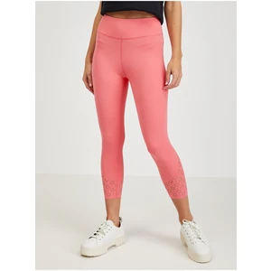 Dark pink women's shortened leggings ORSAY - Women