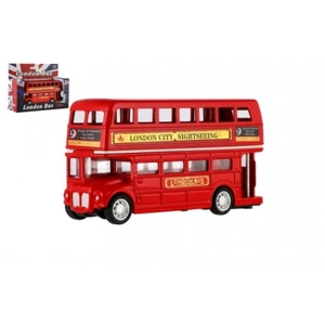 Teddies Londýnsky poschodový autobus červený