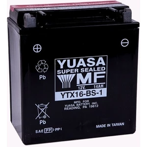 Yuasa Battery YTX16-BS-1 Cargador de moto / Batería
