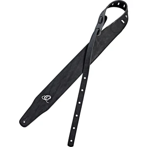 Ortega OSVG-75BK Ledergurte für Gitarren Black