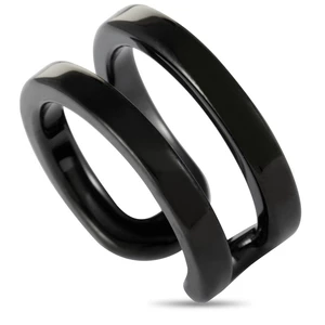 Calvin Klein Originální černý prsten Return KJ0ZBR00010 50 mm