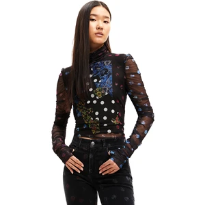 Desigual Dámské triko Ruby Slim Fit 22WWTK472000 M