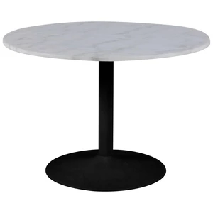 Jídelní stůl Ireland 110x110 cm (bílá/černá)