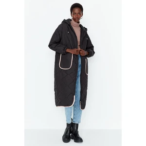 Trendyol Winter Jacket - Black - Basic